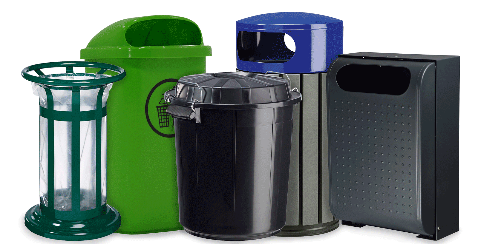 Kruizinga.com - Waste and cleaning Outdoor waste bins