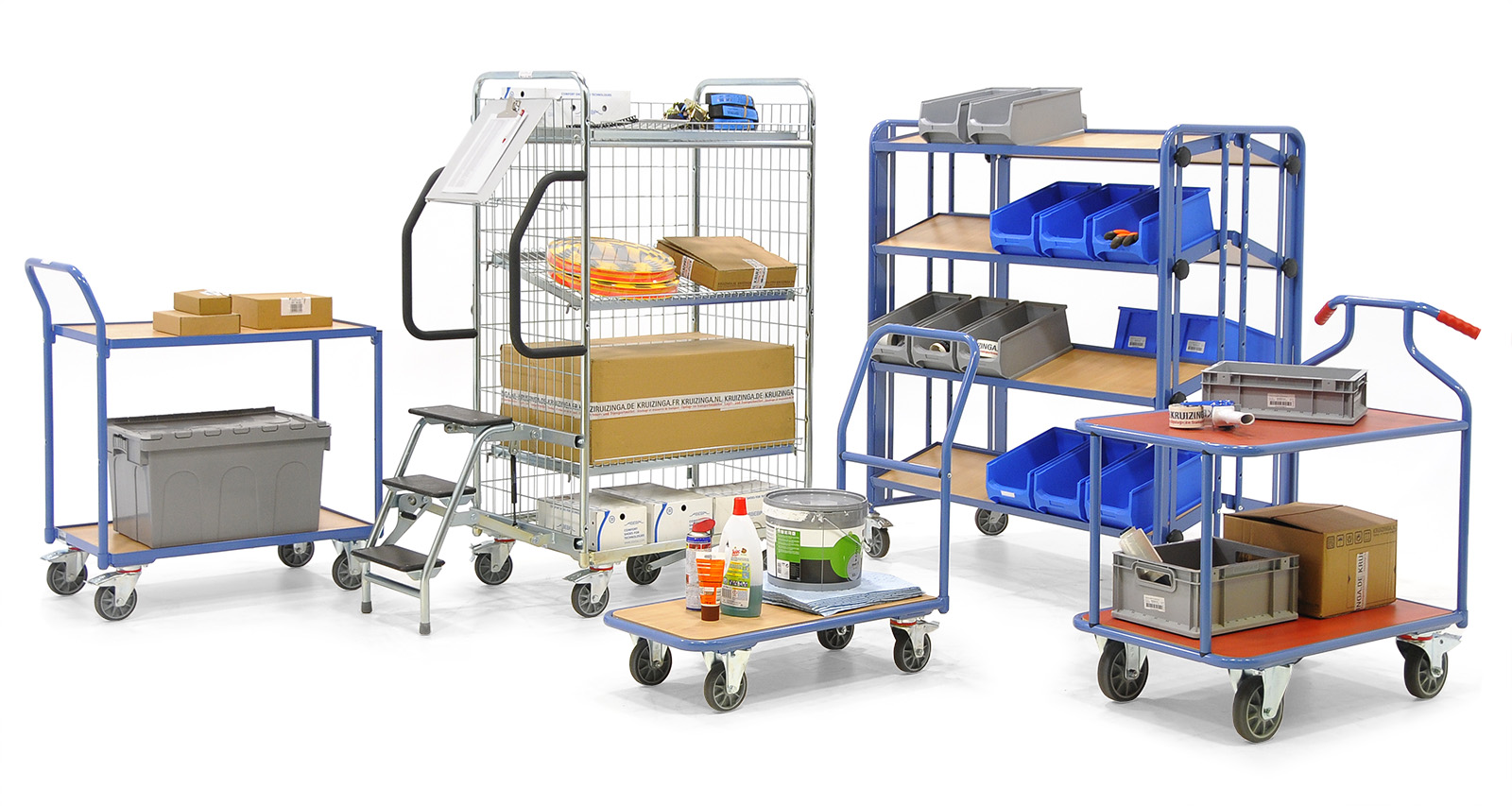storeroom trolleys Used